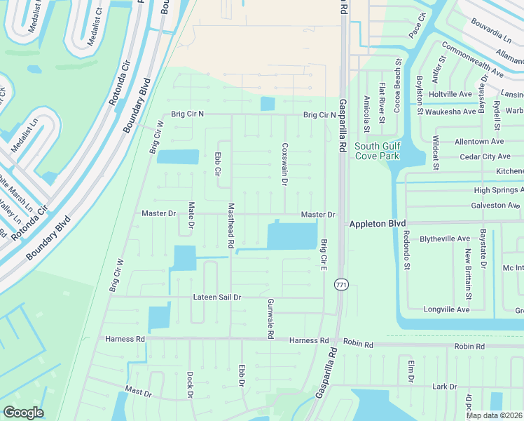 map of restaurants, bars, coffee shops, grocery stores, and more near 22 Reef Court in Placida