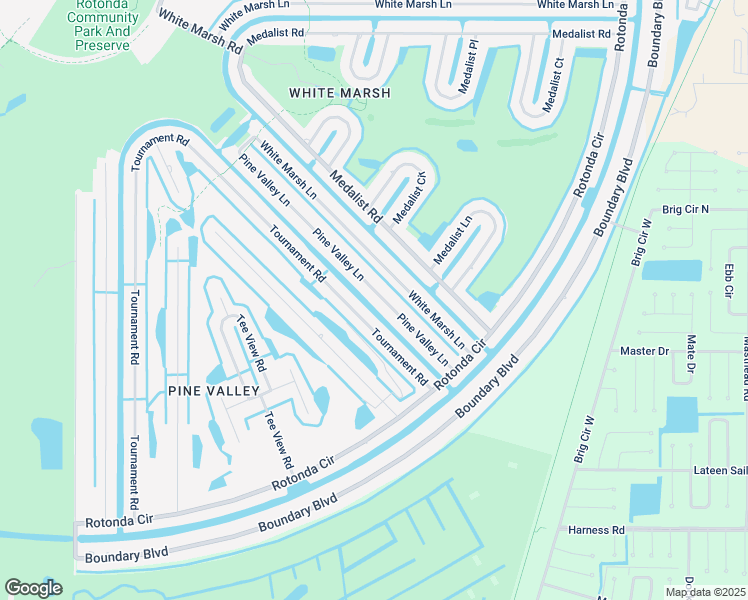 map of restaurants, bars, coffee shops, grocery stores, and more near 37 Tournament Road in Rotonda West