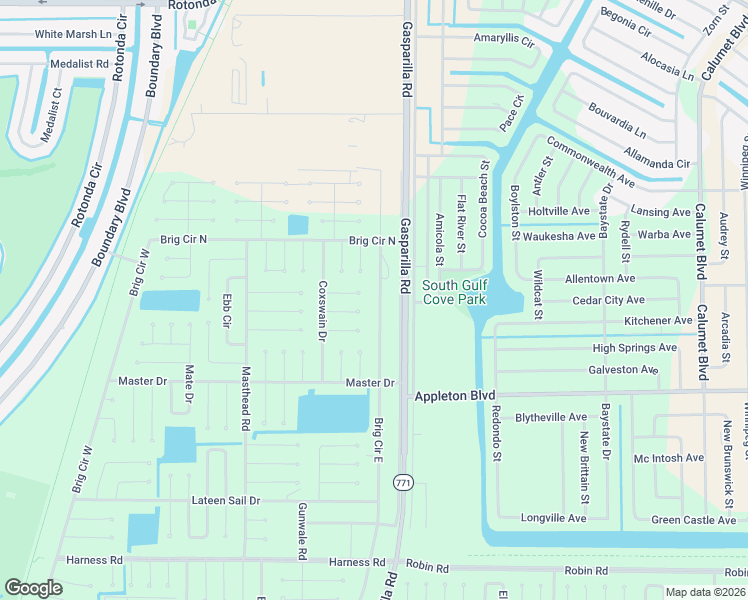 map of restaurants, bars, coffee shops, grocery stores, and more near 111 Brig Circle East in Placida