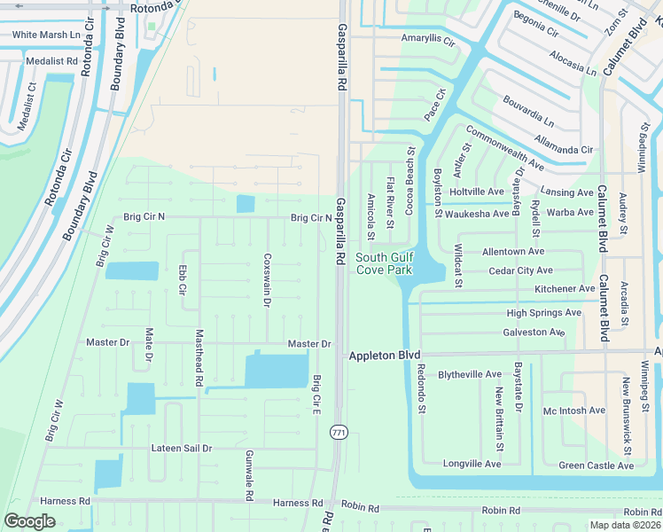map of restaurants, bars, coffee shops, grocery stores, and more near 111 Brig Circle East in Placida