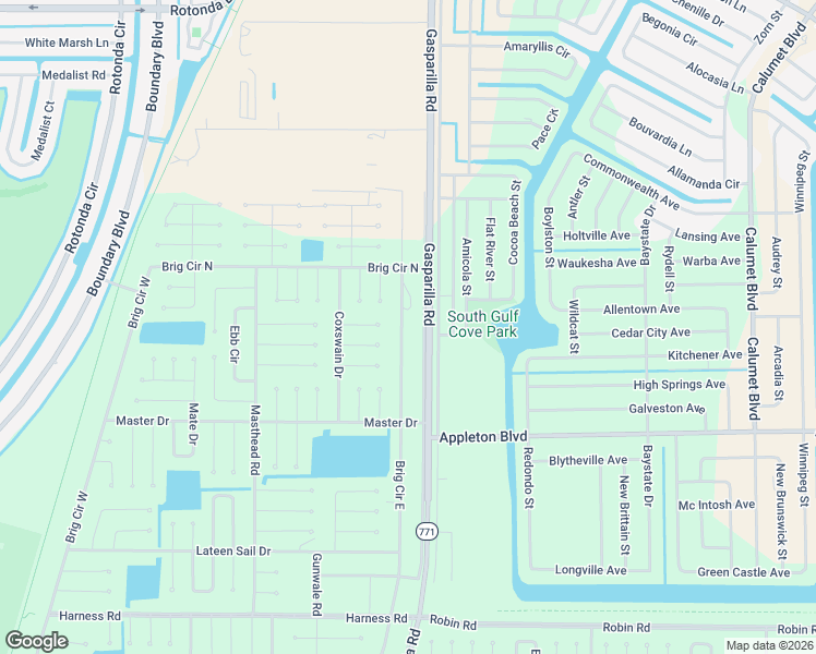 map of restaurants, bars, coffee shops, grocery stores, and more near 111 Brig Circle East in Placida
