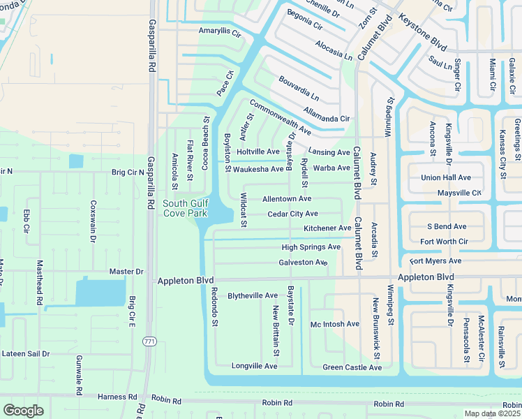 map of restaurants, bars, coffee shops, grocery stores, and more near 13306 Cedar City Avenue in Port Charlotte