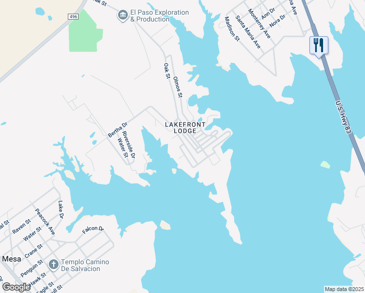 map of restaurants, bars, coffee shops, grocery stores, and more near 452-492 Mesquite Street in Zapata