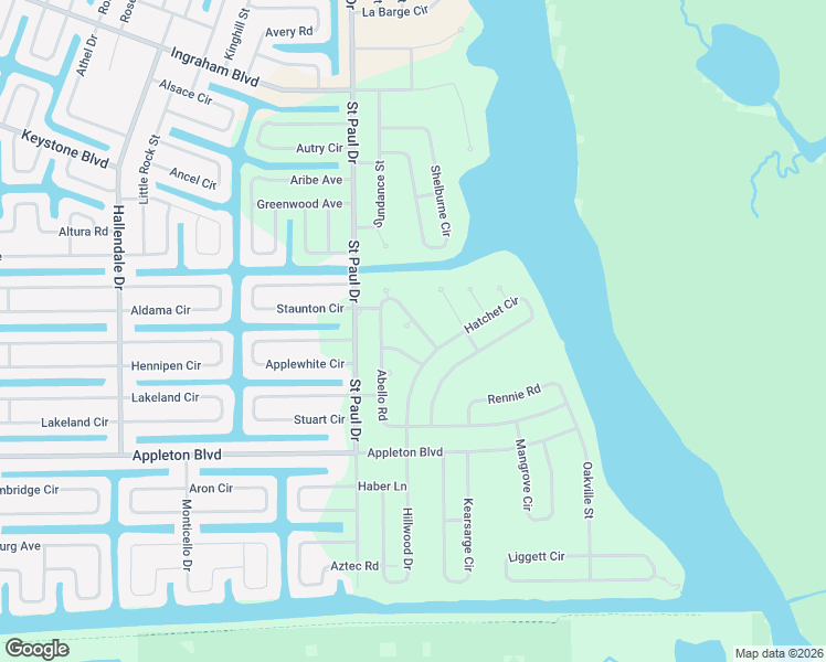 map of restaurants, bars, coffee shops, grocery stores, and more near 10160 Amy Terrace in Port Charlotte