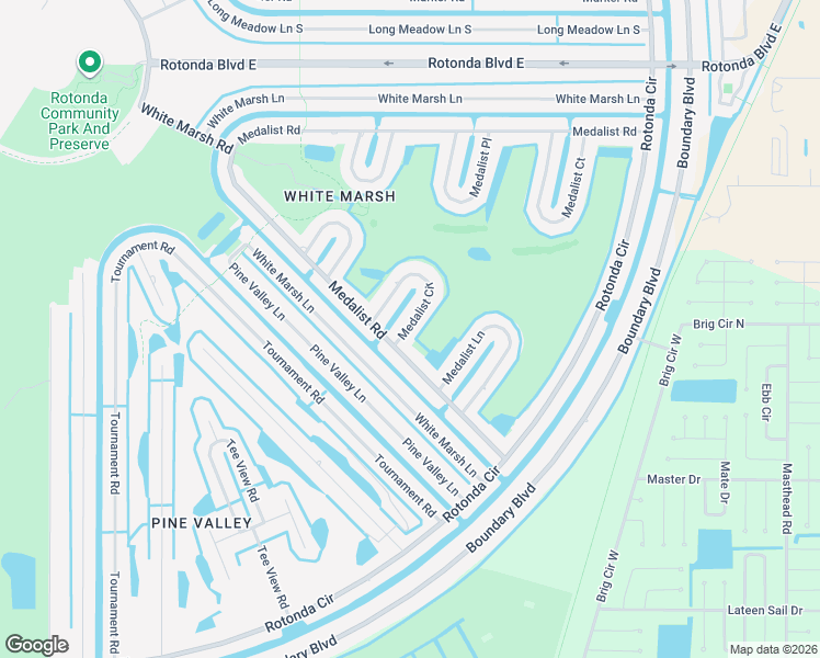 map of restaurants, bars, coffee shops, grocery stores, and more near 4 Medalist Road in Rotonda West