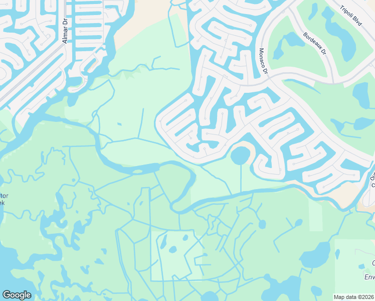 map of restaurants, bars, coffee shops, grocery stores, and more near 606 Macedonia Drive in Punta Gorda