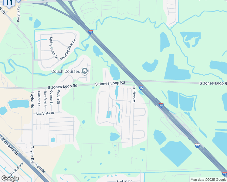 map of restaurants, bars, coffee shops, grocery stores, and more near 29200 Jones Loop Road in Punta Gorda