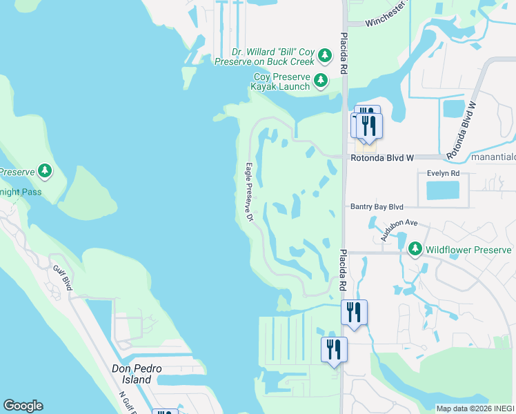 map of restaurants, bars, coffee shops, grocery stores, and more near 9320 Talon Court in Englewood