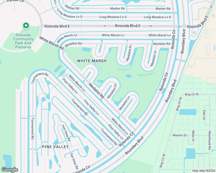 map of restaurants, bars, coffee shops, grocery stores, and more near 29 Medalist Cir in Rotonda West