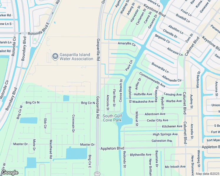 map of restaurants, bars, coffee shops, grocery stores, and more near 13156 Fort Braggs Avenue in Port Charlotte