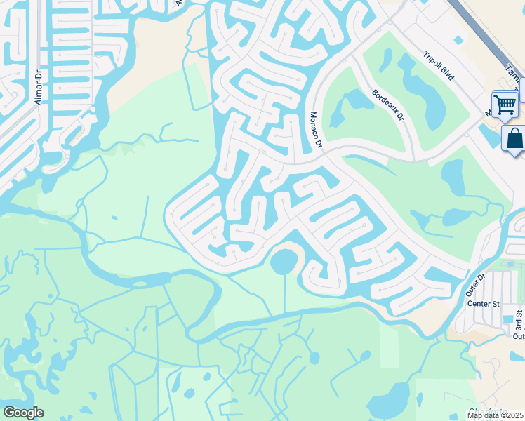map of restaurants, bars, coffee shops, grocery stores, and more near 4018 Maltese Ct in Punta Gorda