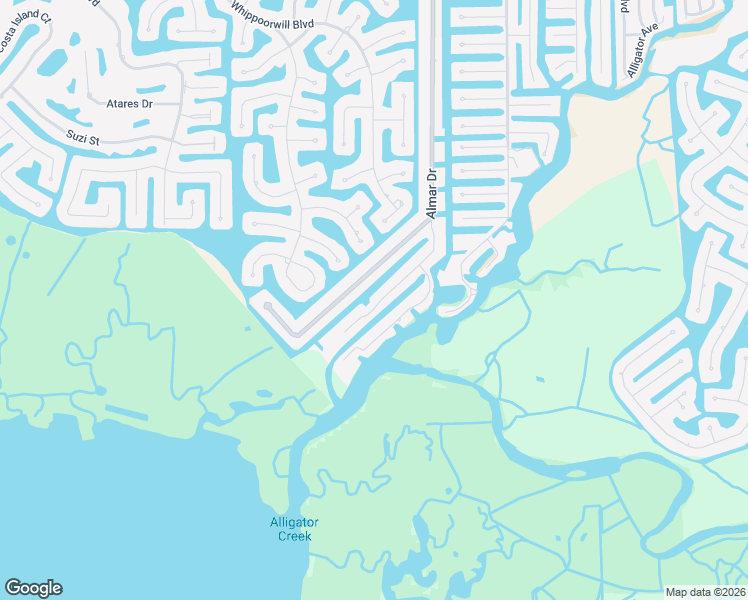 map of restaurants, bars, coffee shops, grocery stores, and more near 5410 Almar Drive in Punta Gorda
