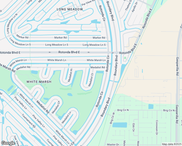 map of restaurants, bars, coffee shops, grocery stores, and more near 47 Medalist Court in Rotonda West