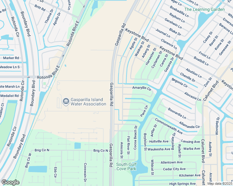 map of restaurants, bars, coffee shops, grocery stores, and more near 9376 Winborough Drive in Port Charlotte
