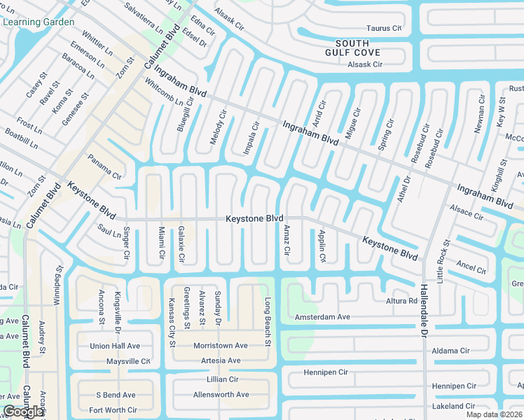 map of restaurants, bars, coffee shops, grocery stores, and more near 9460 President Circle in Port Charlotte