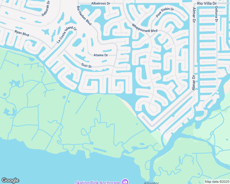 map of restaurants, bars, coffee shops, grocery stores, and more near 1407 Pine Island Court in Punta Gorda