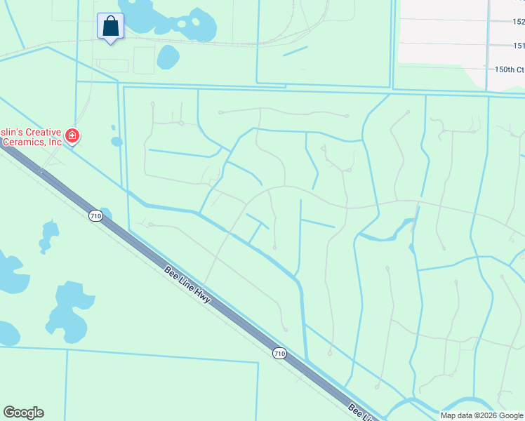 map of restaurants, bars, coffee shops, grocery stores, and more near 14555 Pepper Bush Drive in West Palm Beach