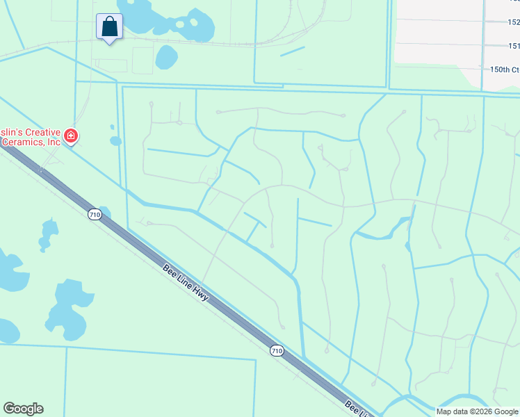 map of restaurants, bars, coffee shops, grocery stores, and more near 14555 Pepper Bush Drive in West Palm Beach