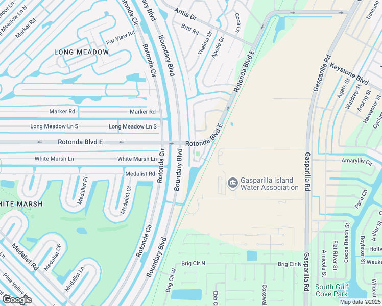 map of restaurants, bars, coffee shops, grocery stores, and more near 9500 Fiddlers Green Circle in Rotonda West