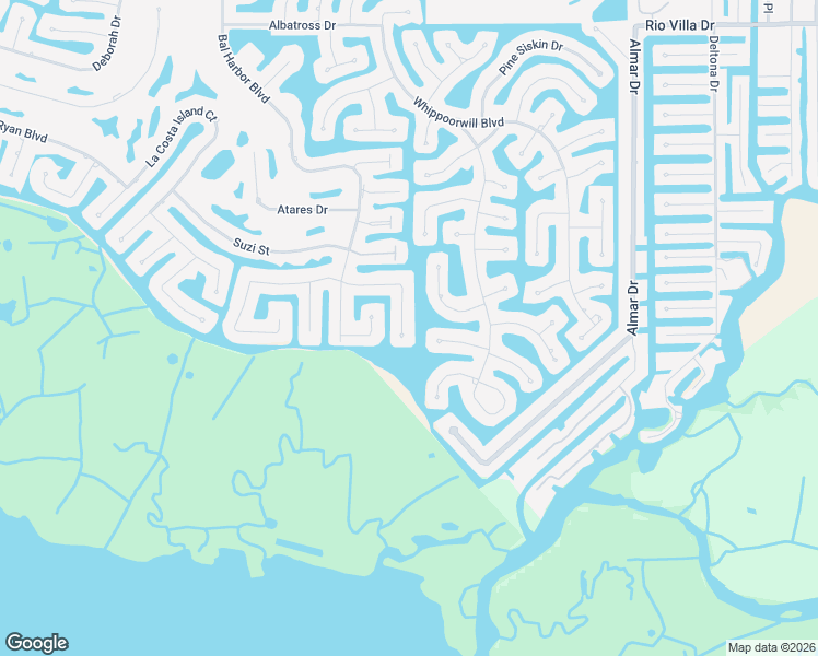 map of restaurants, bars, coffee shops, grocery stores, and more near 1330 Casey Key Drive in Punta Gorda