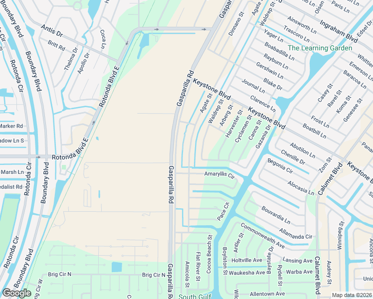 map of restaurants, bars, coffee shops, grocery stores, and more near 9280 Winborough Drive in Port Charlotte