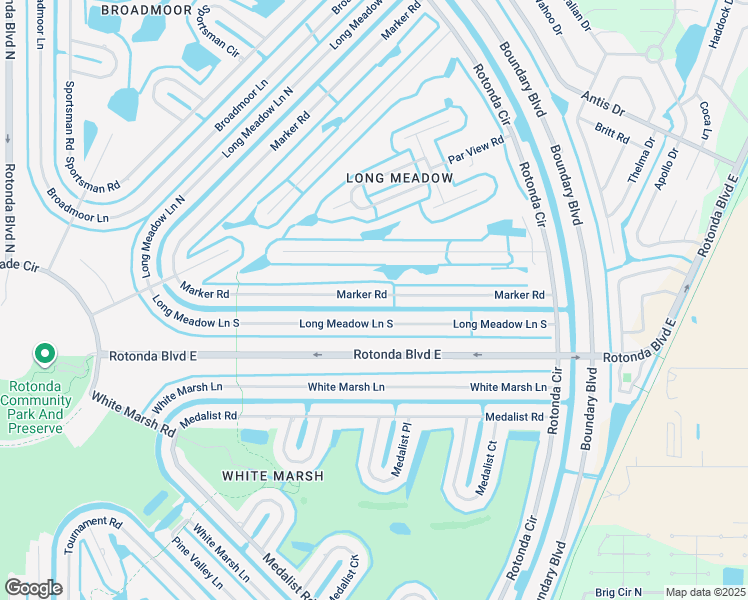 map of restaurants, bars, coffee shops, grocery stores, and more near 206 Marker Road in Rotonda West