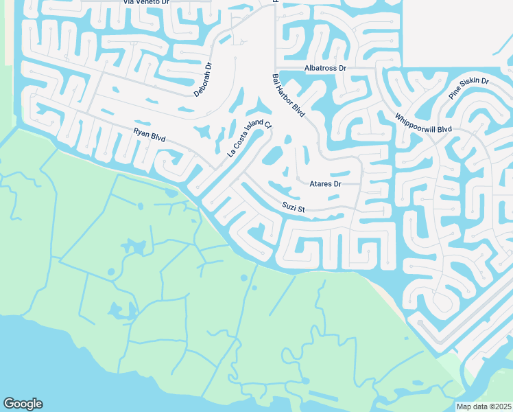 map of restaurants, bars, coffee shops, grocery stores, and more near 1824 Los Alamos Drive in Punta Gorda