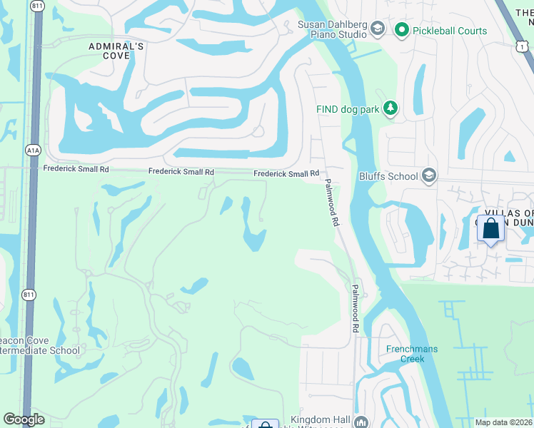 map of restaurants, bars, coffee shops, grocery stores, and more near 215 Bears Club Drive in Jupiter