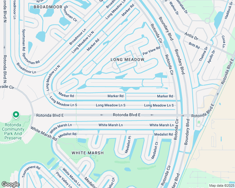 map of restaurants, bars, coffee shops, grocery stores, and more near 206 Marker Road in Rotonda West