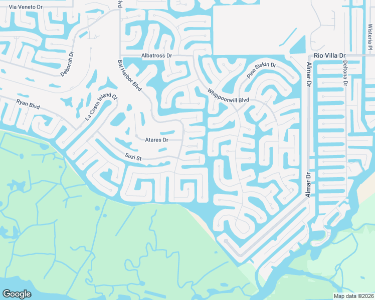 map of restaurants, bars, coffee shops, grocery stores, and more near 4000 Bal Harbor Boulevard in Punta Gorda