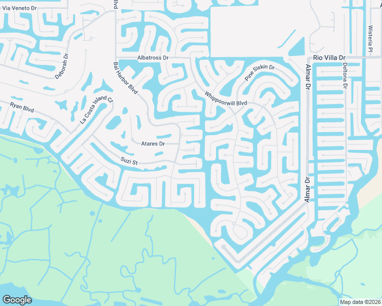 map of restaurants, bars, coffee shops, grocery stores, and more near 4000 Bal Harbor Boulevard in Punta Gorda