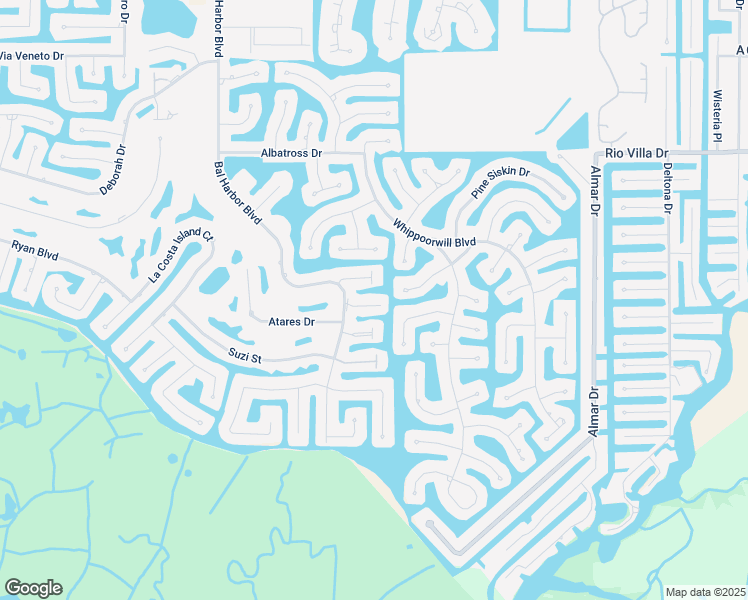 map of restaurants, bars, coffee shops, grocery stores, and more near 3830 Bal Harbor Boulevard in Punta Gorda