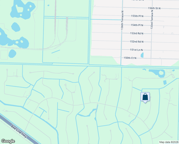 map of restaurants, bars, coffee shops, grocery stores, and more near 14880 Wind River Drive in West Palm Beach