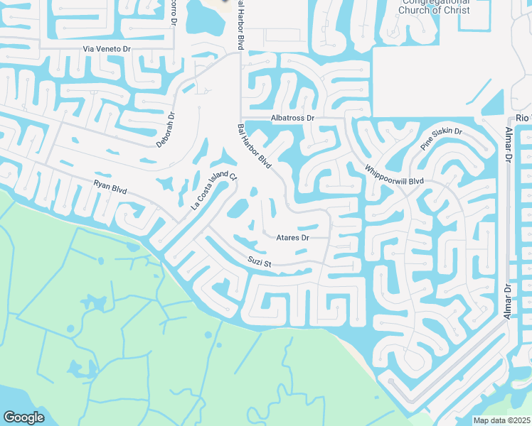 map of restaurants, bars, coffee shops, grocery stores, and more near 1640 Atares Drive in Punta Gorda