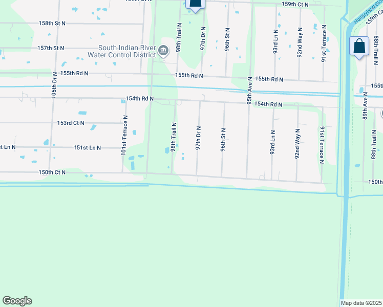 map of restaurants, bars, coffee shops, grocery stores, and more near 15175 97th Drive North in Jupiter