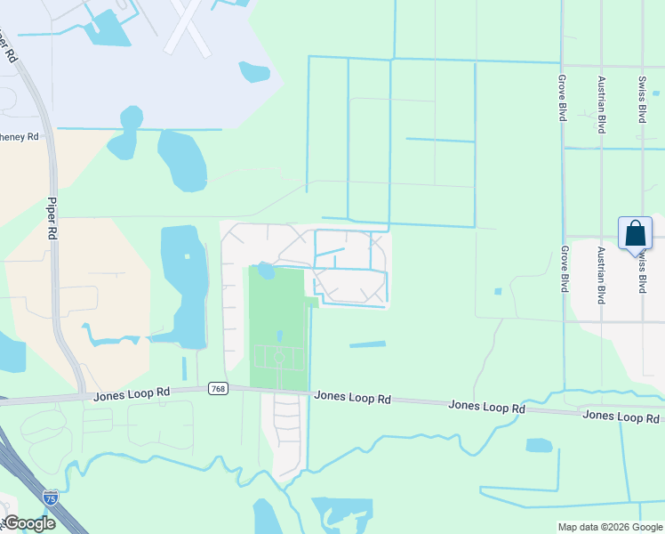 map of restaurants, bars, coffee shops, grocery stores, and more near Unnamed Road in Punta Gorda