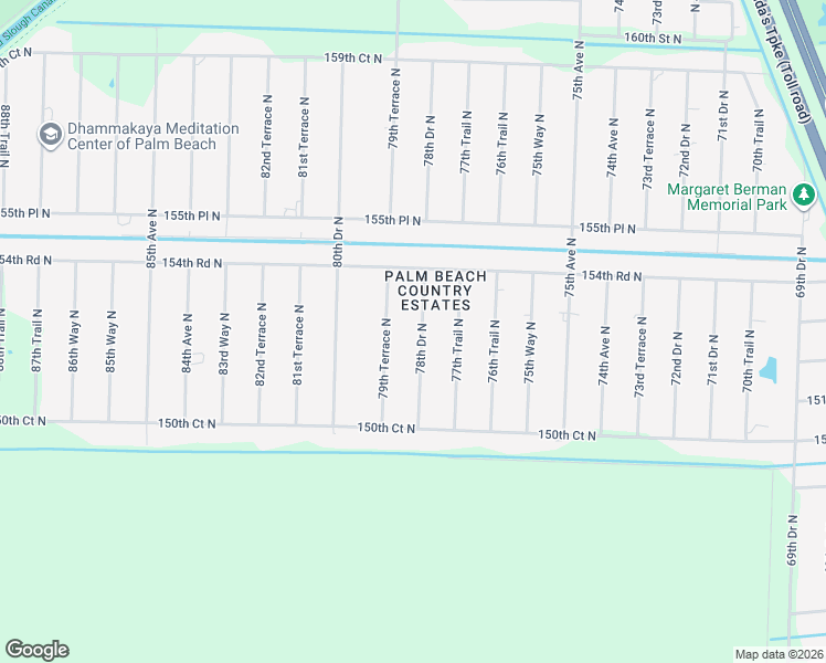 map of restaurants, bars, coffee shops, grocery stores, and more near 15315 78th Drive North in Palm Beach Gardens