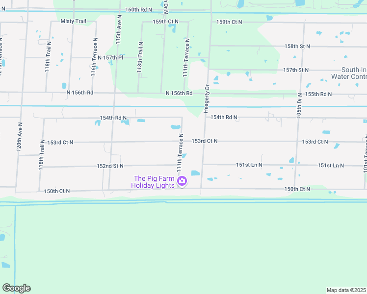map of restaurants, bars, coffee shops, grocery stores, and more near 11108 153rd Court North in Jupiter