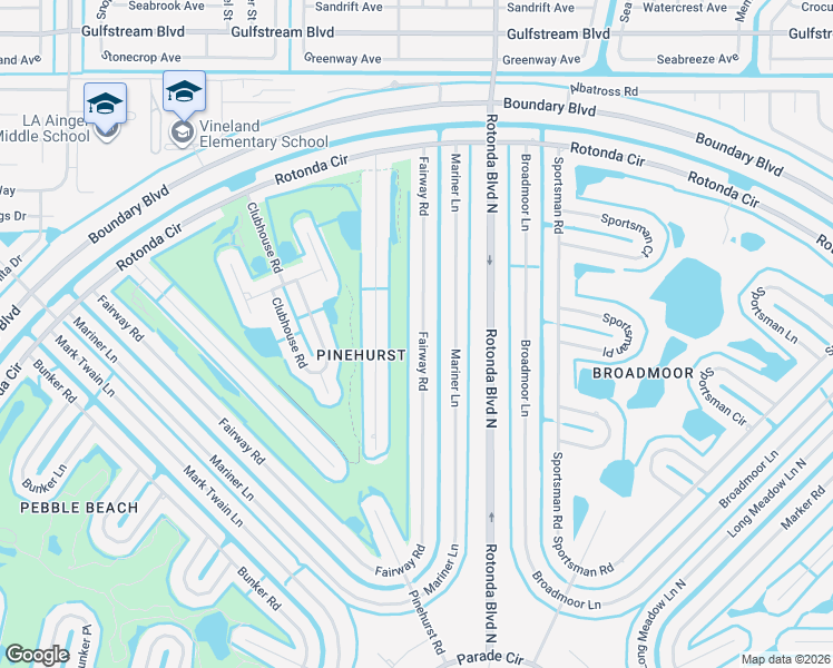map of restaurants, bars, coffee shops, grocery stores, and more near 212 Fairway Road in Rotonda West