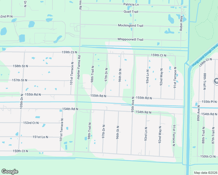 map of restaurants, bars, coffee shops, grocery stores, and more near 96TH Set N Sun Place in Jupiter