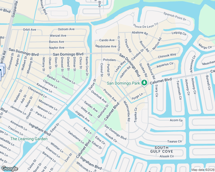 map of restaurants, bars, coffee shops, grocery stores, and more near 8282 Matecumbe Road in Port Charlotte
