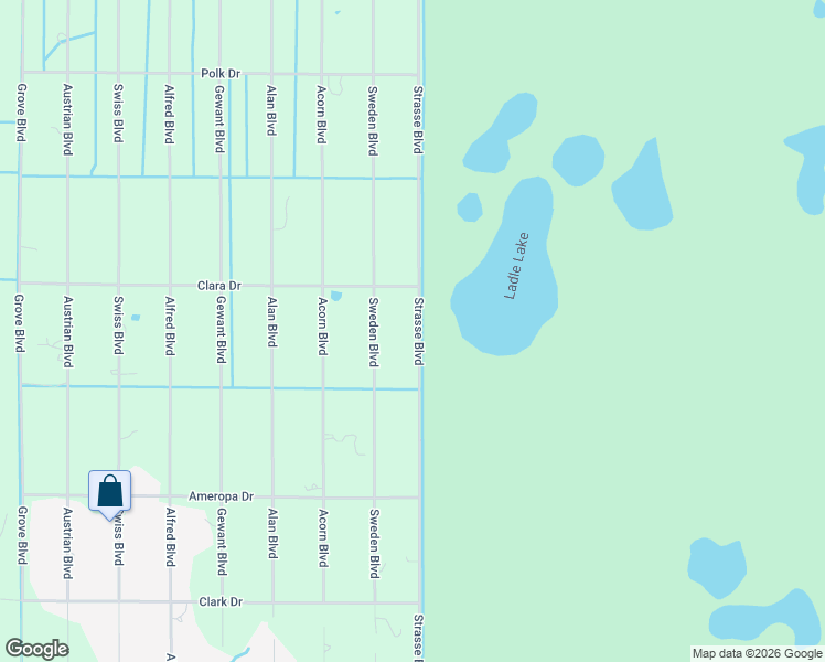 map of restaurants, bars, coffee shops, grocery stores, and more near 8300 Sweden Boulevard in Punta Gorda