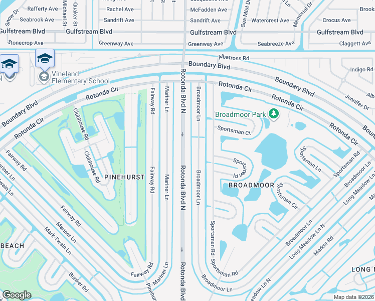 map of restaurants, bars, coffee shops, grocery stores, and more near 246 Rotonda Boulevard North in Rotonda West