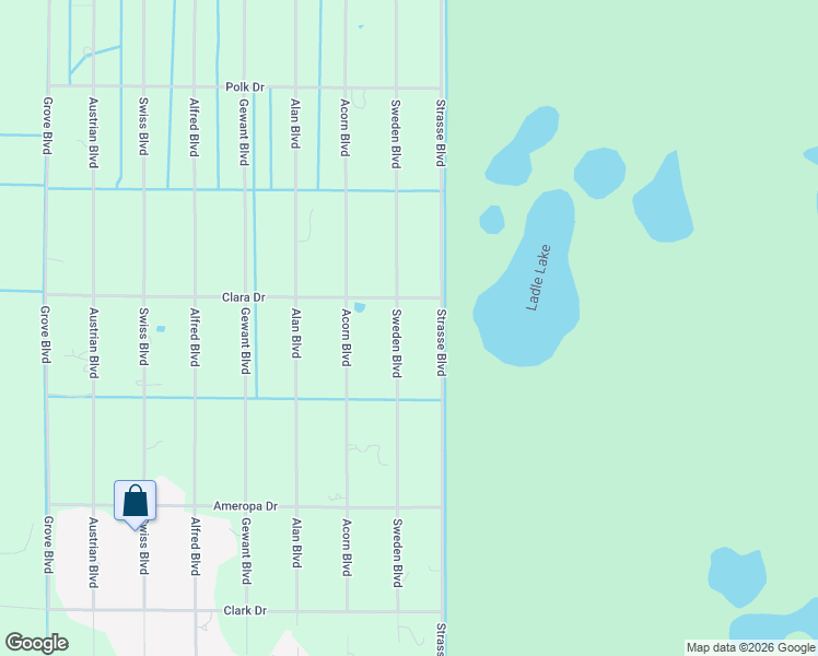 map of restaurants, bars, coffee shops, grocery stores, and more near 8300 Sweden Boulevard in Punta Gorda