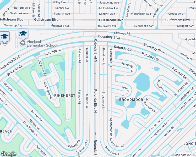 map of restaurants, bars, coffee shops, grocery stores, and more near 246 Rotonda Boulevard North in Rotonda West