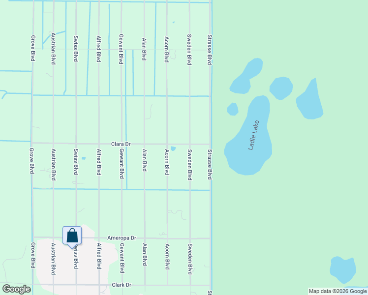map of restaurants, bars, coffee shops, grocery stores, and more near 29460 Clara Drive in Punta Gorda
