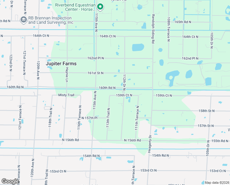 map of restaurants, bars, coffee shops, grocery stores, and more near 11339 159th Court North in Jupiter
