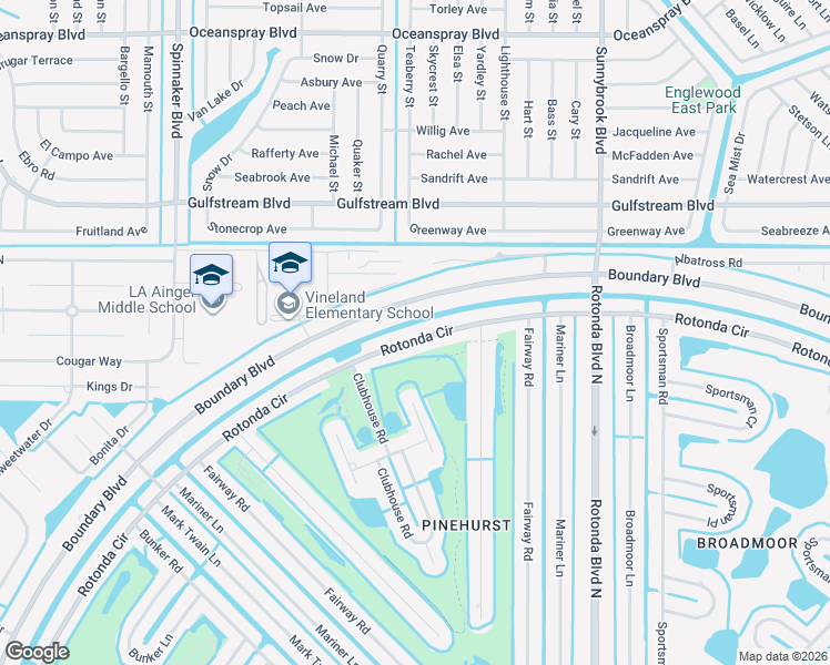 map of restaurants, bars, coffee shops, grocery stores, and more near 477 Rotonda Circle in Rotonda West