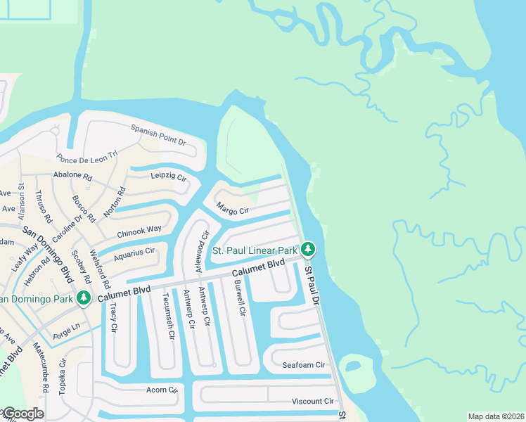 map of restaurants, bars, coffee shops, grocery stores, and more near 15674 Margo Circle in Port Charlotte
