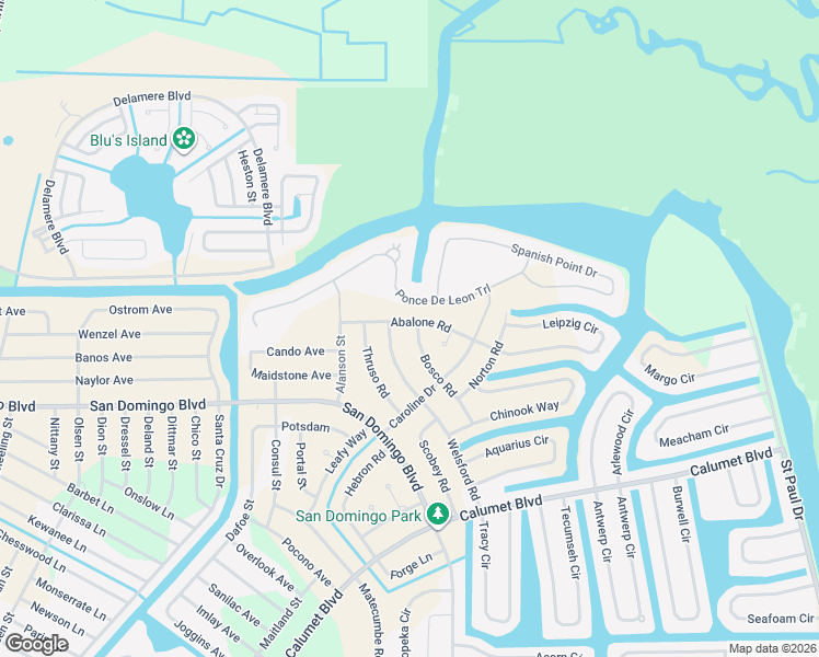 map of restaurants, bars, coffee shops, grocery stores, and more near 8045 Bosco Road in Port Charlotte